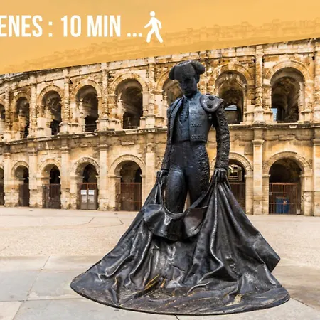 Le Belvedere Nimois Proche Centre Clim &veranda Maisoncarreeconciergerie * Nîmes