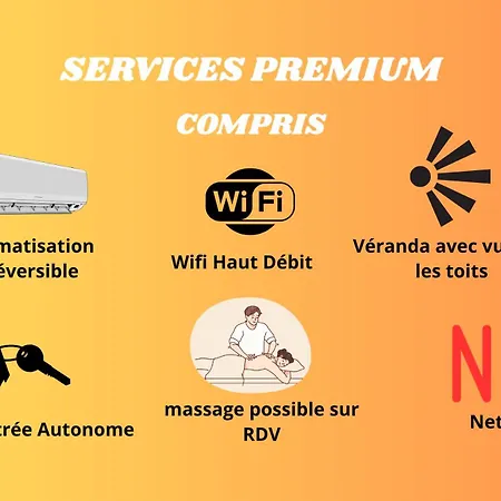 アパート T2 Avec Veranda Centre De