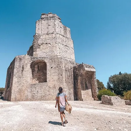 Lägenhet Le Belvedere Nimois Veranda Avec Vue Clim Nîmes