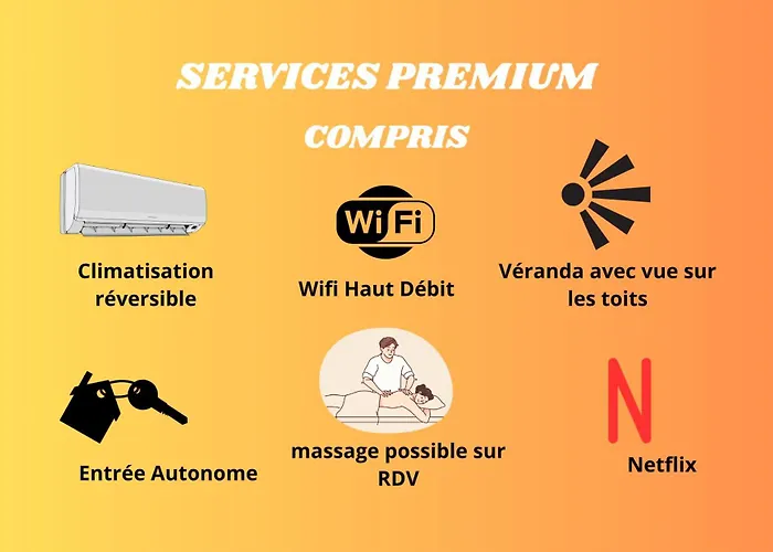 Apartment Belvedere Nimois Avec Veranda Et Vue Sur Les Toits Centre-ville